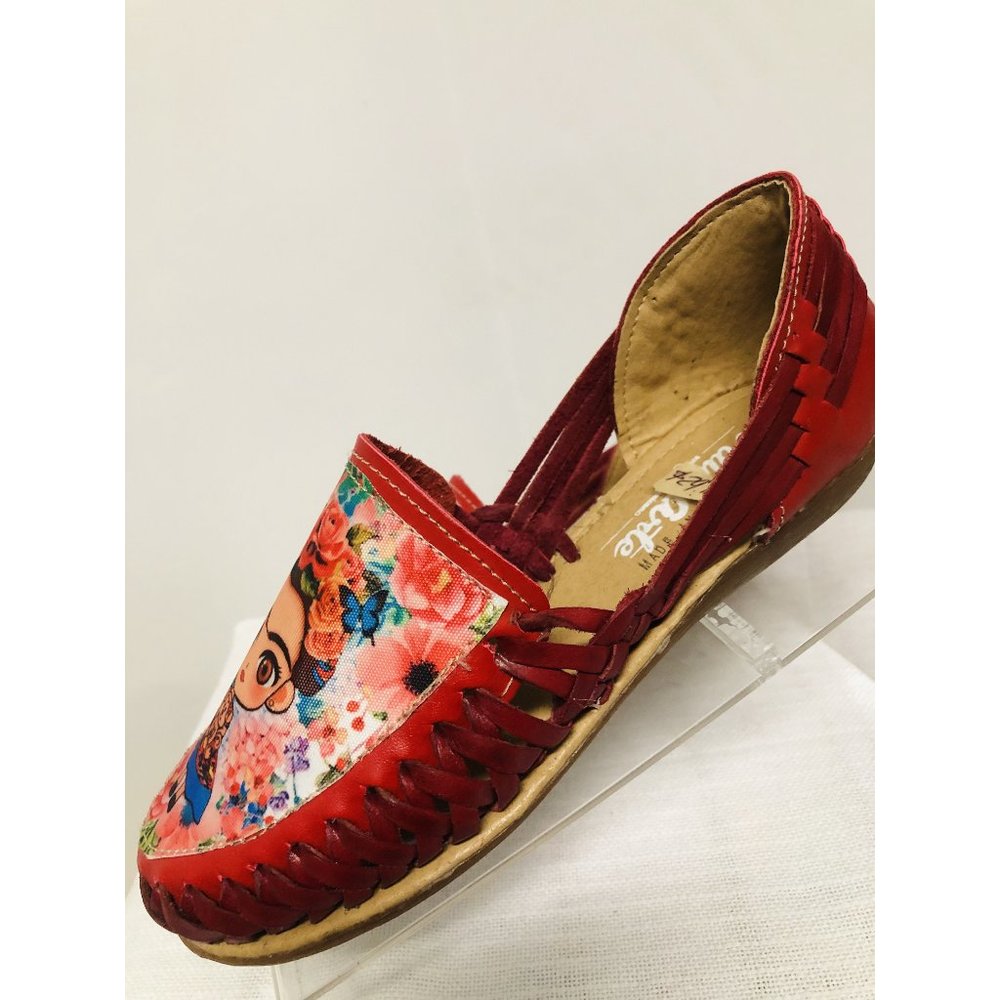 Frida Kahlo Leather Huaraches US Size 6 & 8 As Is - Picture 4 of 10